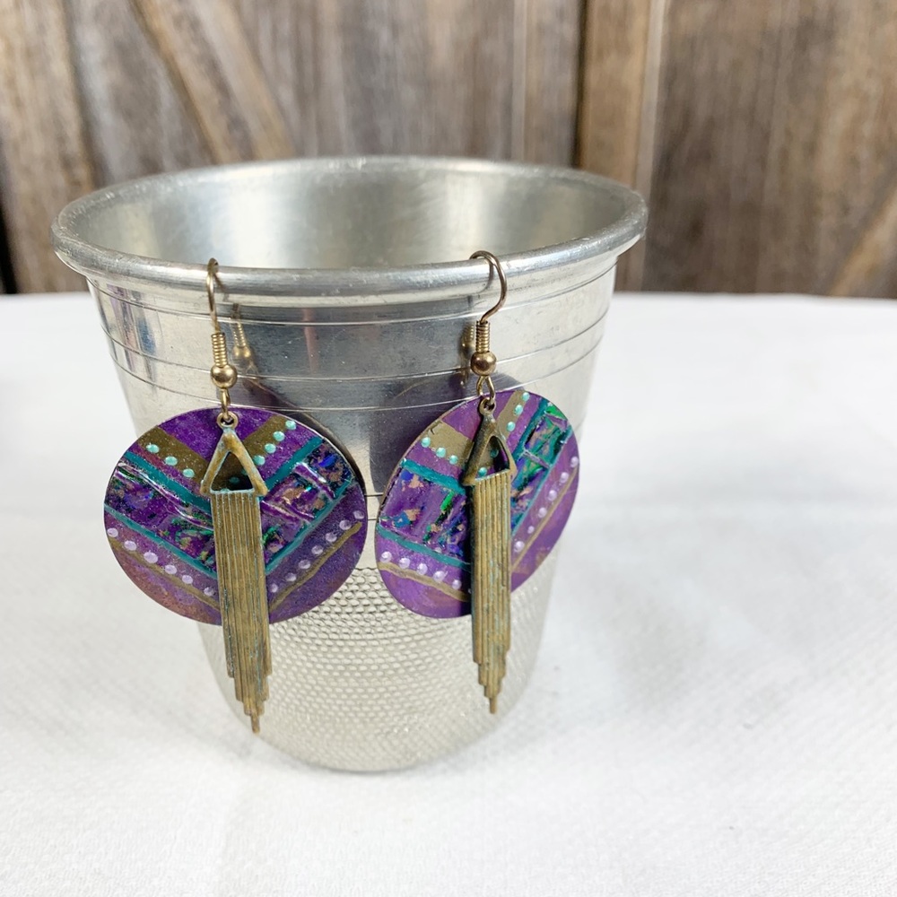 Funky Metal Earrings